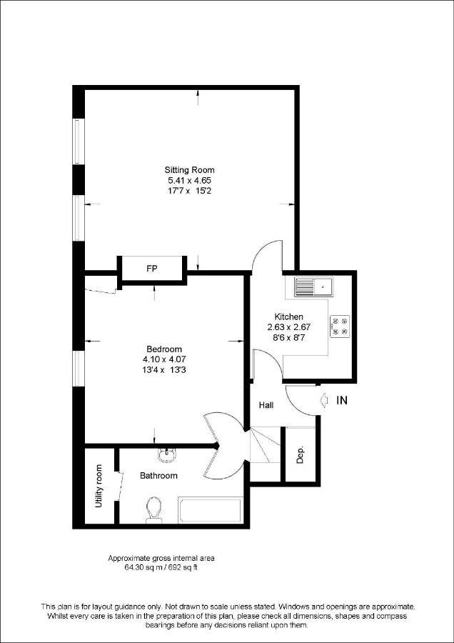 Spacious Split Level Flat In Great Location 포츠머스 외부 사진